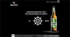 Desktop Screenshot of holsten-pilsener.de